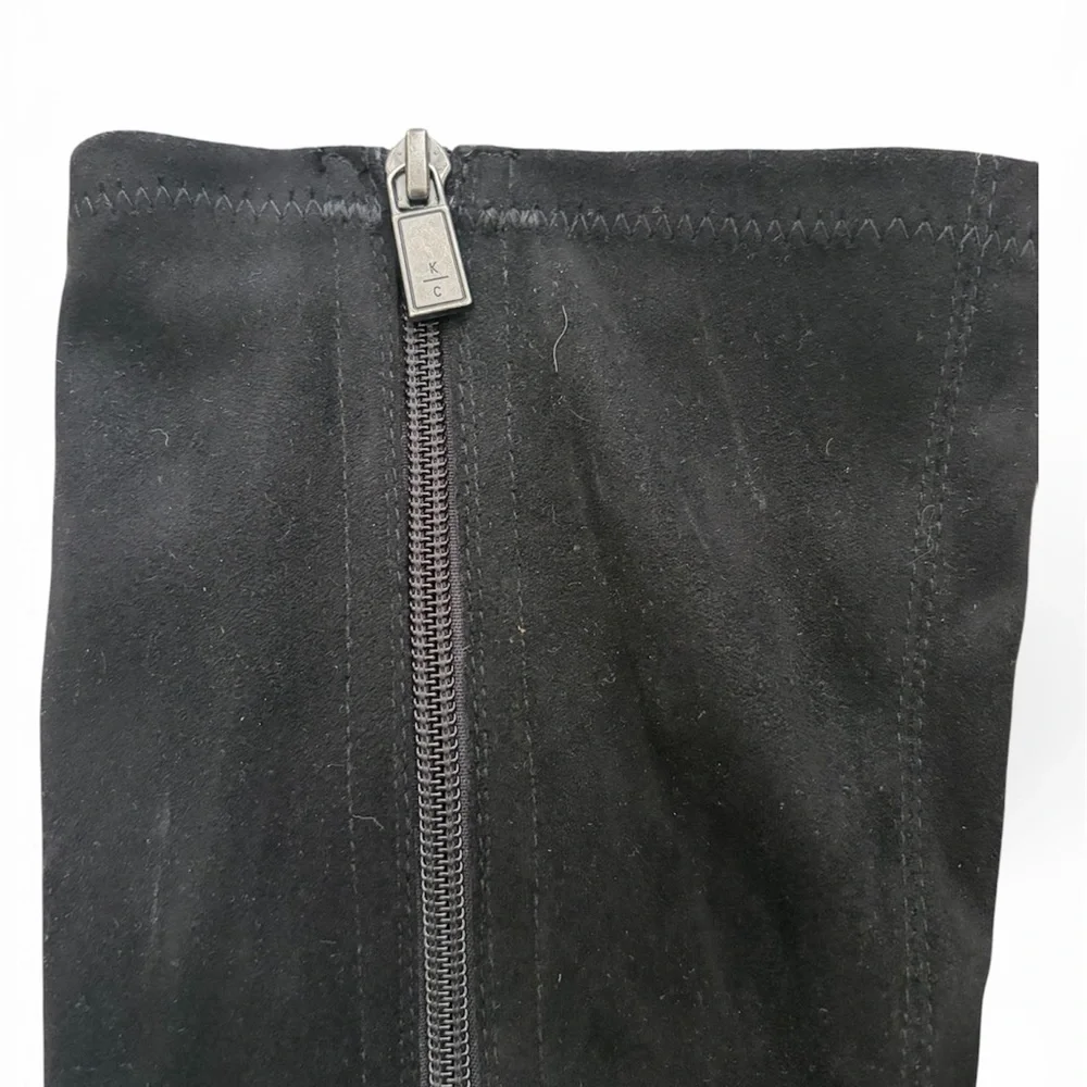 Kenneth Cole Black Knee-High Women's Boots - Picture 5 of 6